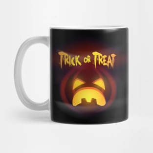 Scary Pumpkin Halloween Mug